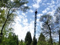 Blick auf das Plopsaland.